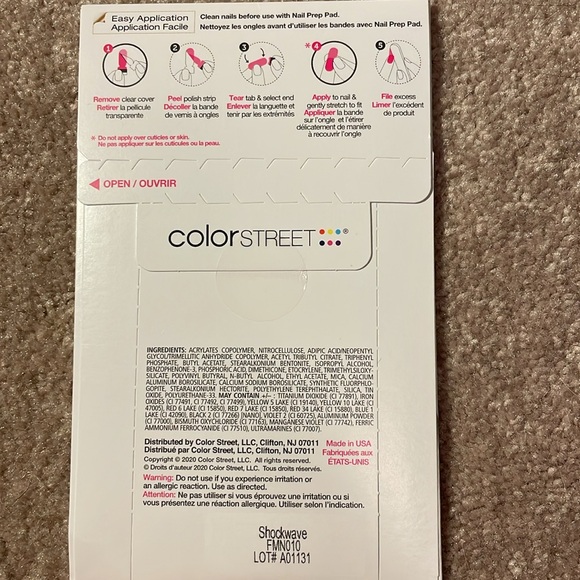 Color Street Neon Collection Shockwave - Picture 2 of 2